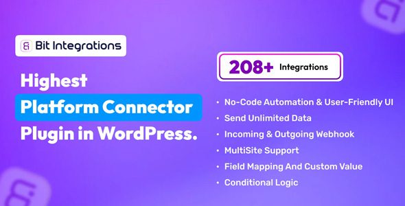 bit integrations pro automation plugin for wordpress