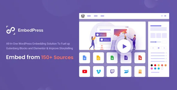 EmbedPress Pro 3.5.1 WordPress Embed Plugin