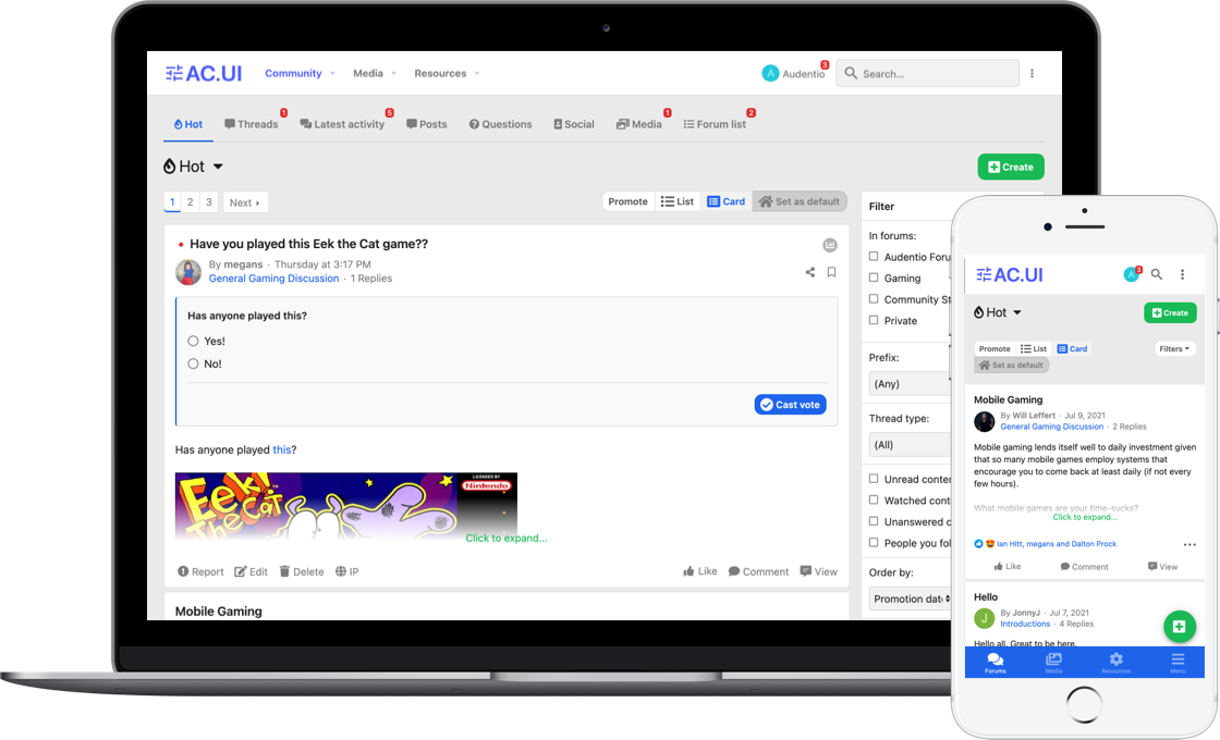 ThemeHouse - AC.UI (ACE) - Xenforo 2 Style